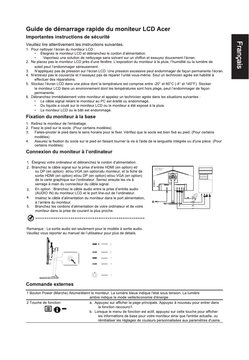 Imagen de la primera página del manual del dispositivo CB242Y