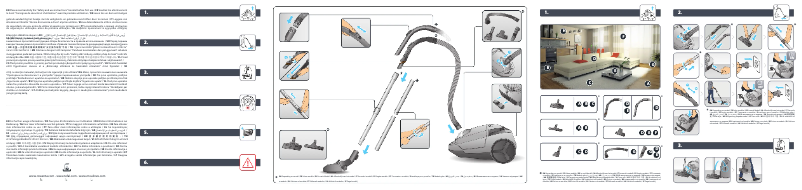 Página nº 1 - Manual de usuario Rowenta City Space Facelift RO2611