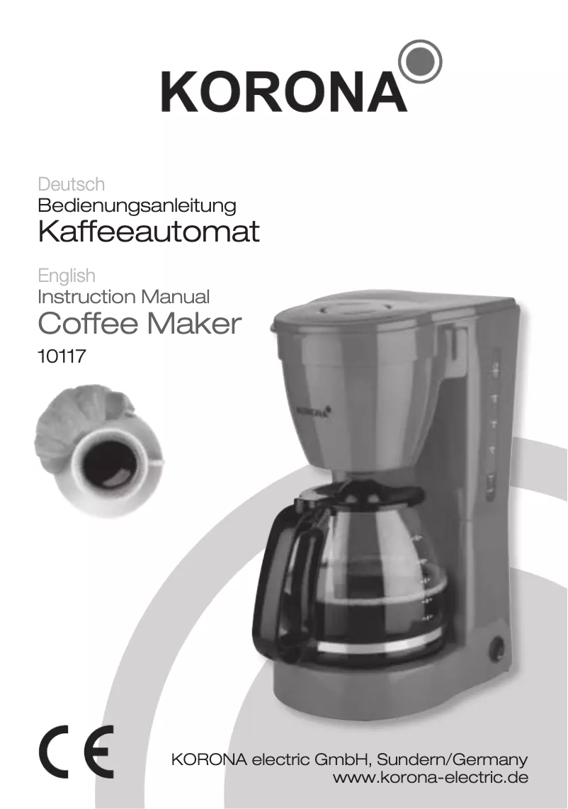 Página nº 1 - Manual de usuario Korona 10117