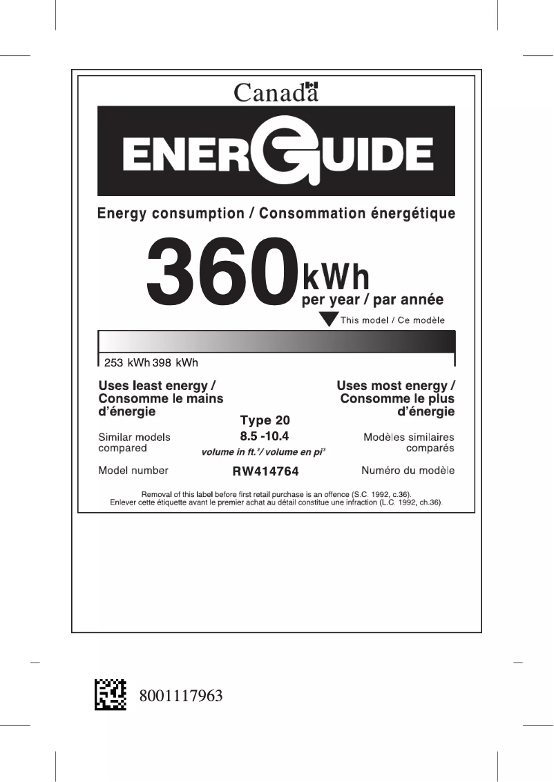 Imagen de la primera página del manual del dispositivo RW414764