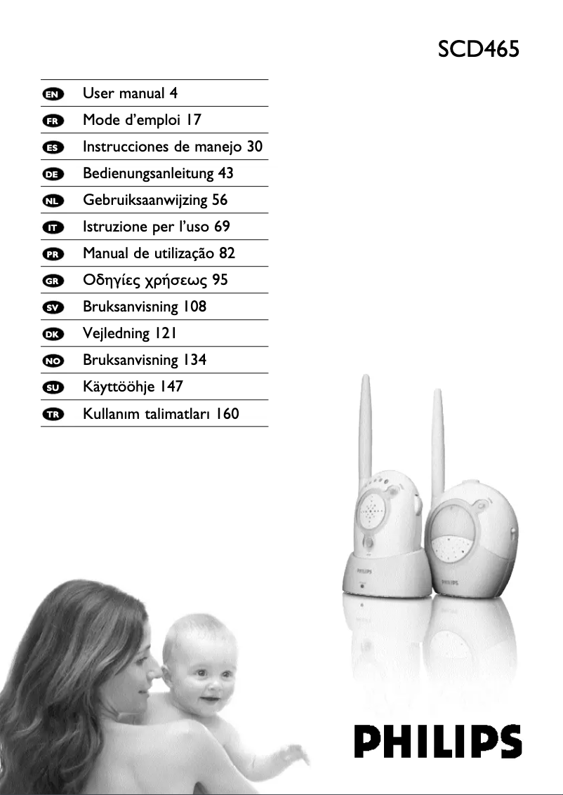 Imagen de la primera página del manual del dispositivo SCX465