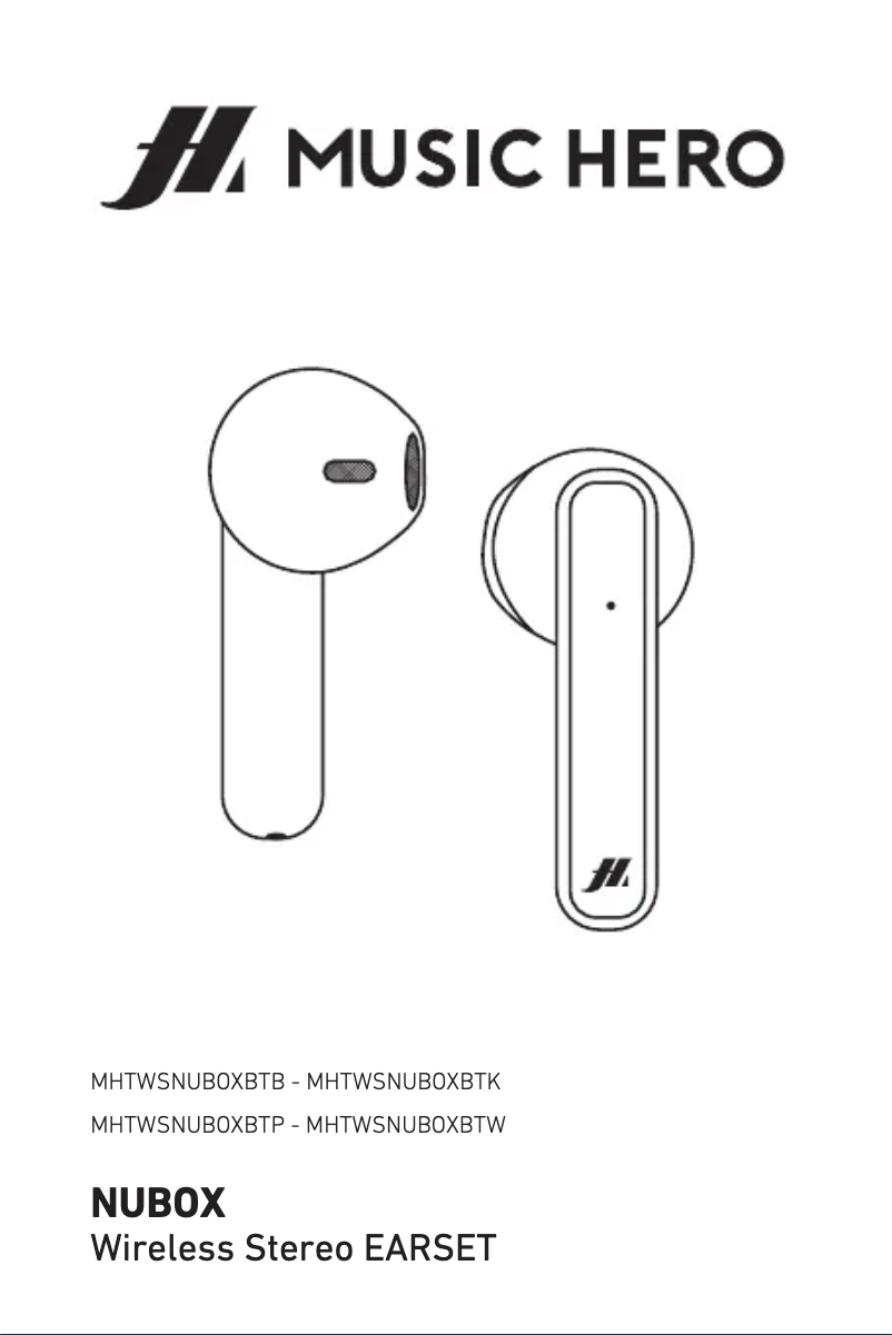 Página 1 del manual Manual de usuario SBS Nubox