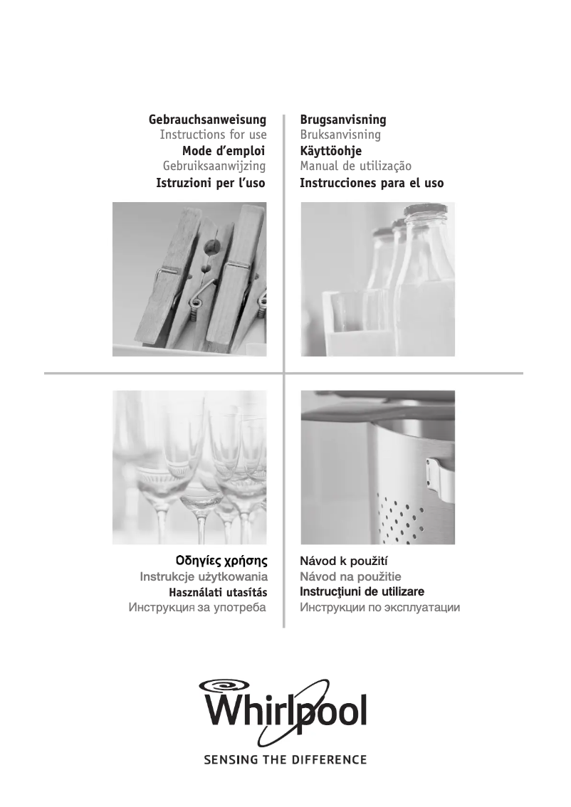 Página nº 1 - Instrucciones / montaje Whirlpool ACE 102 IXL
