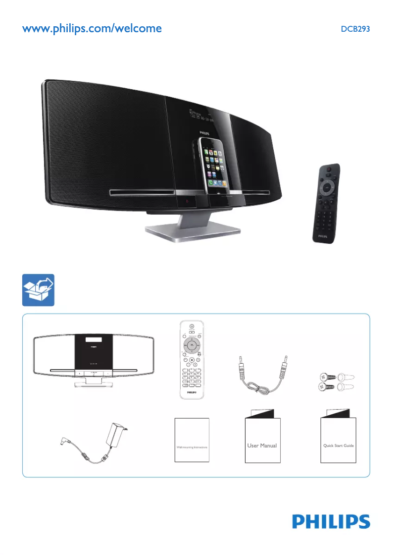 Imagen de la primera página del manual del dispositivo DCB293