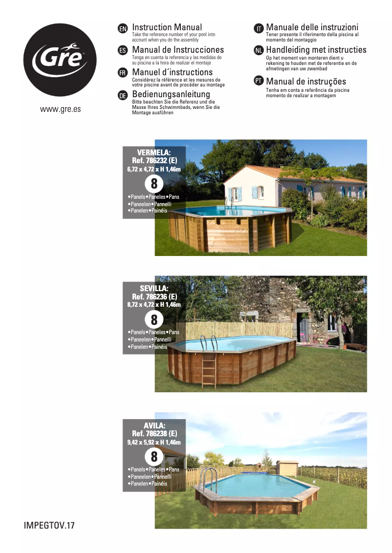 Imagen de la primera página del manual del dispositivo 786236E