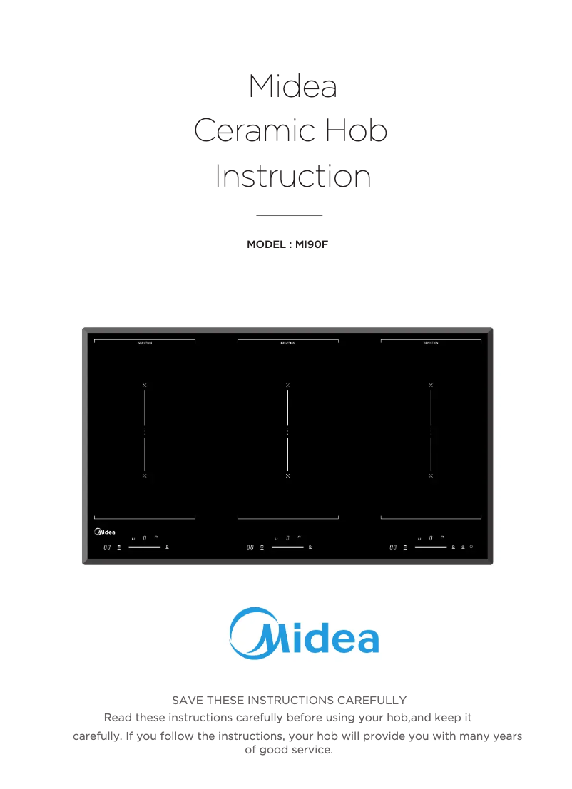 Imagen de la primera página del manual del dispositivo MI90F