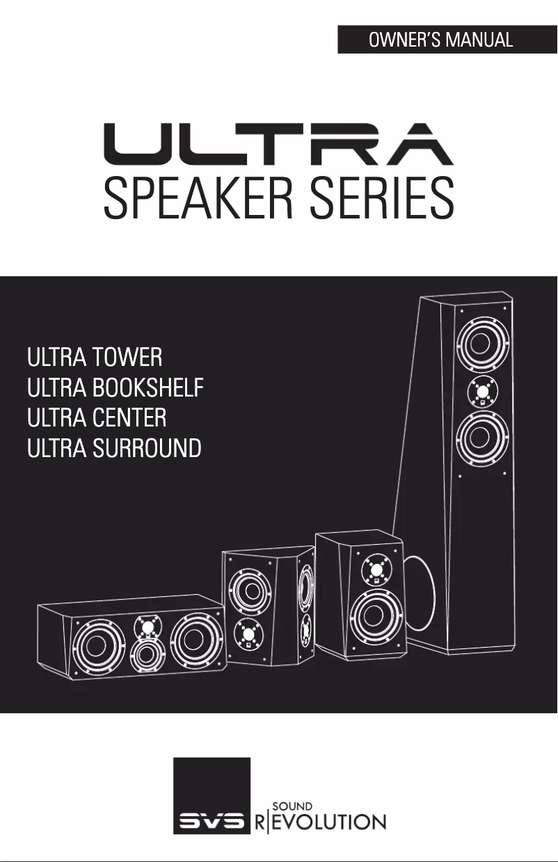 Imagen de la primera página del manual del dispositivo Ultra Surround