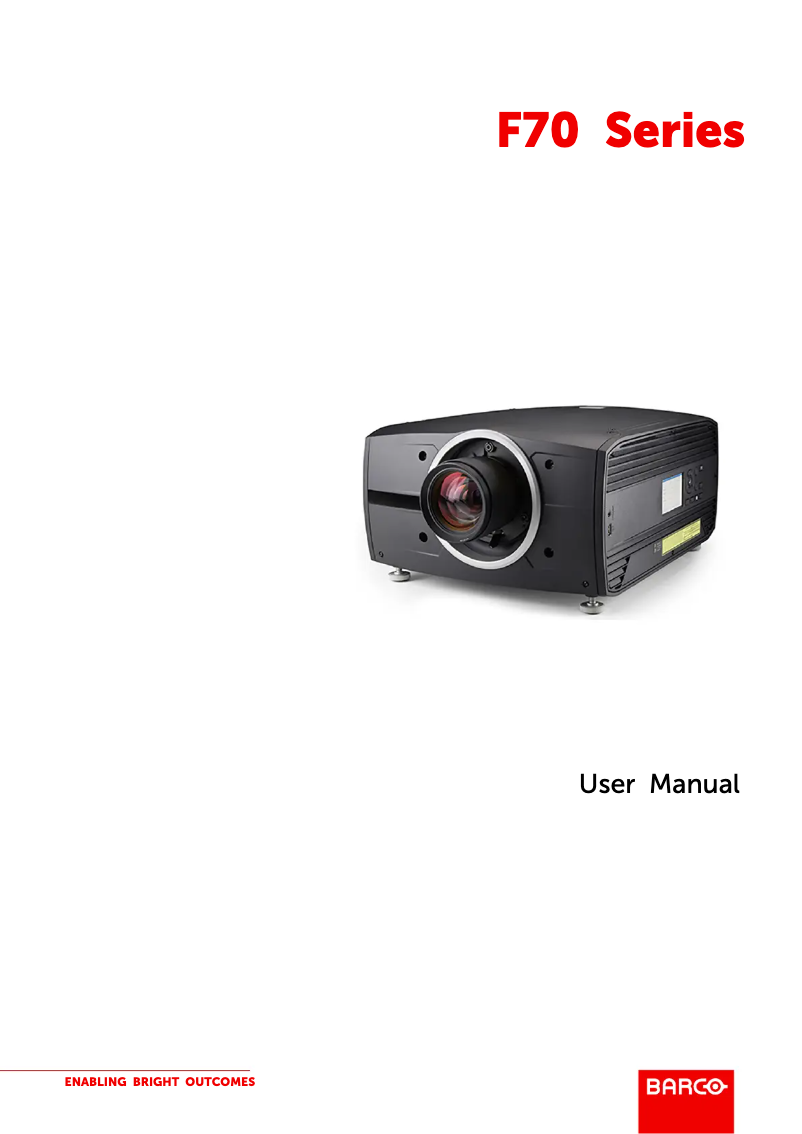 Imagen de la primera página del manual del dispositivo F70-W6