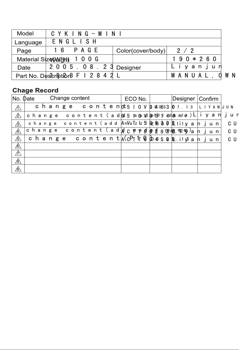Página 1 del manual Manual de usuario LG V-CA281NT