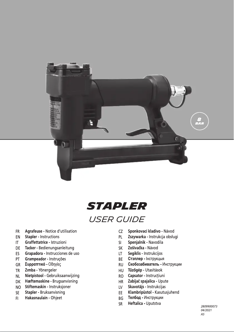 Página 1 del manual Manual de usuario Abac G-302