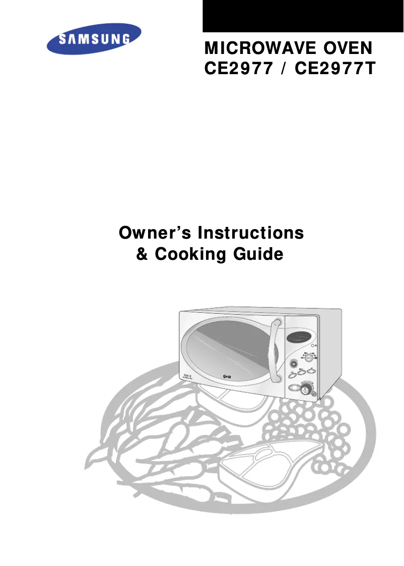 Página 1 del manual Manual de usuario Samsung CE2977T