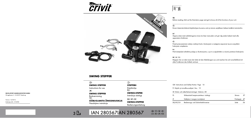 Imagen de la primera página del manual del dispositivo IAN 280567