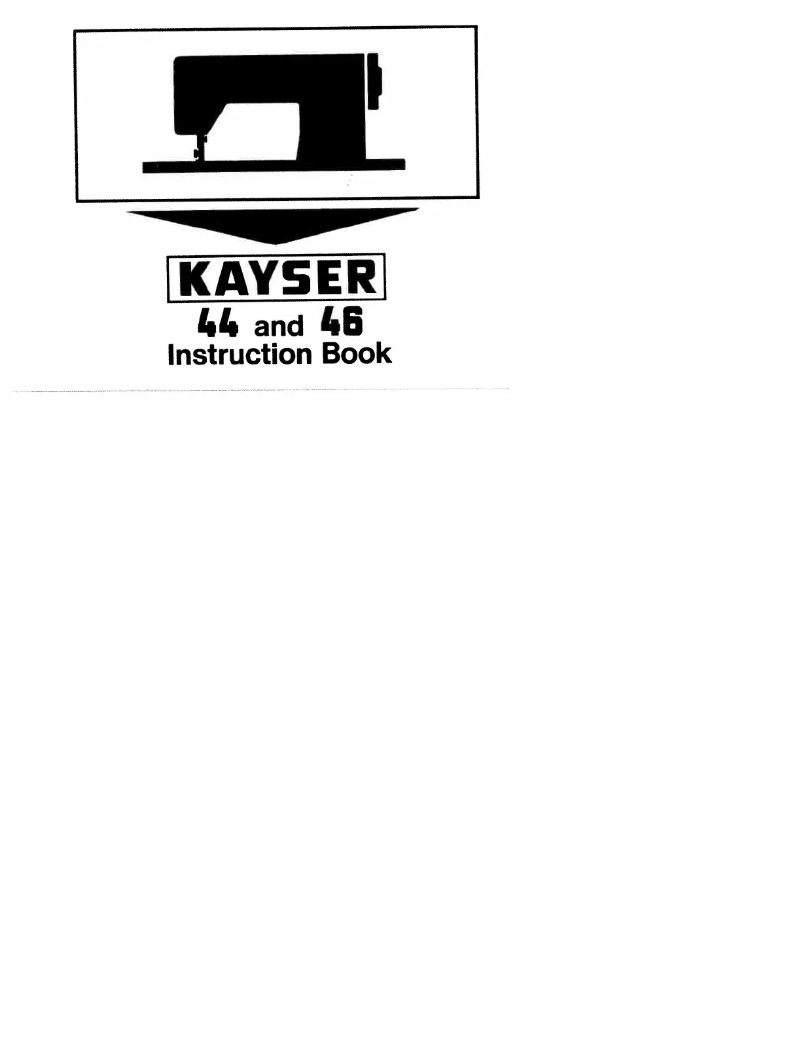 Imagen de la primera página del manual del dispositivo kayser 46