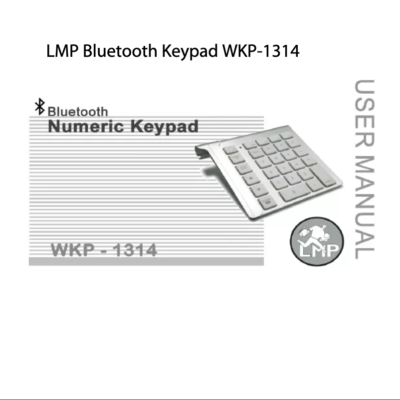Imagen de la primera página del manual del dispositivo WKP-1314