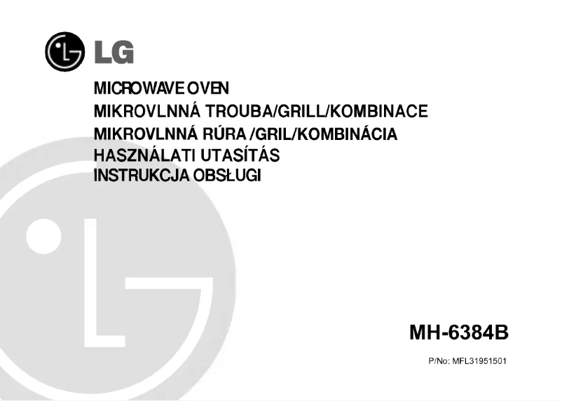 Página nº 1 - Manual de usuario LG MH-6384B