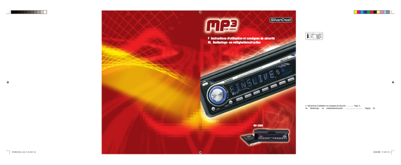 Página 1 del manual Manual de usuario SilverCrest KH2389