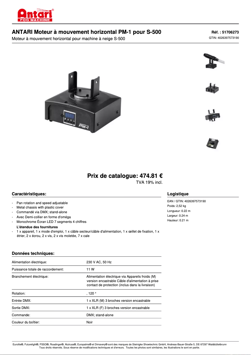 Imagen de la primera página del manual del dispositivo PM-1