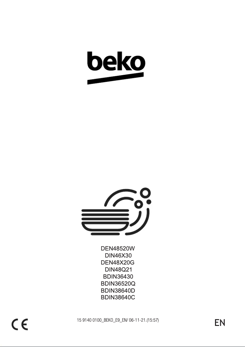 Página 1 del manual Manual de usuario Beko DEN48X20G