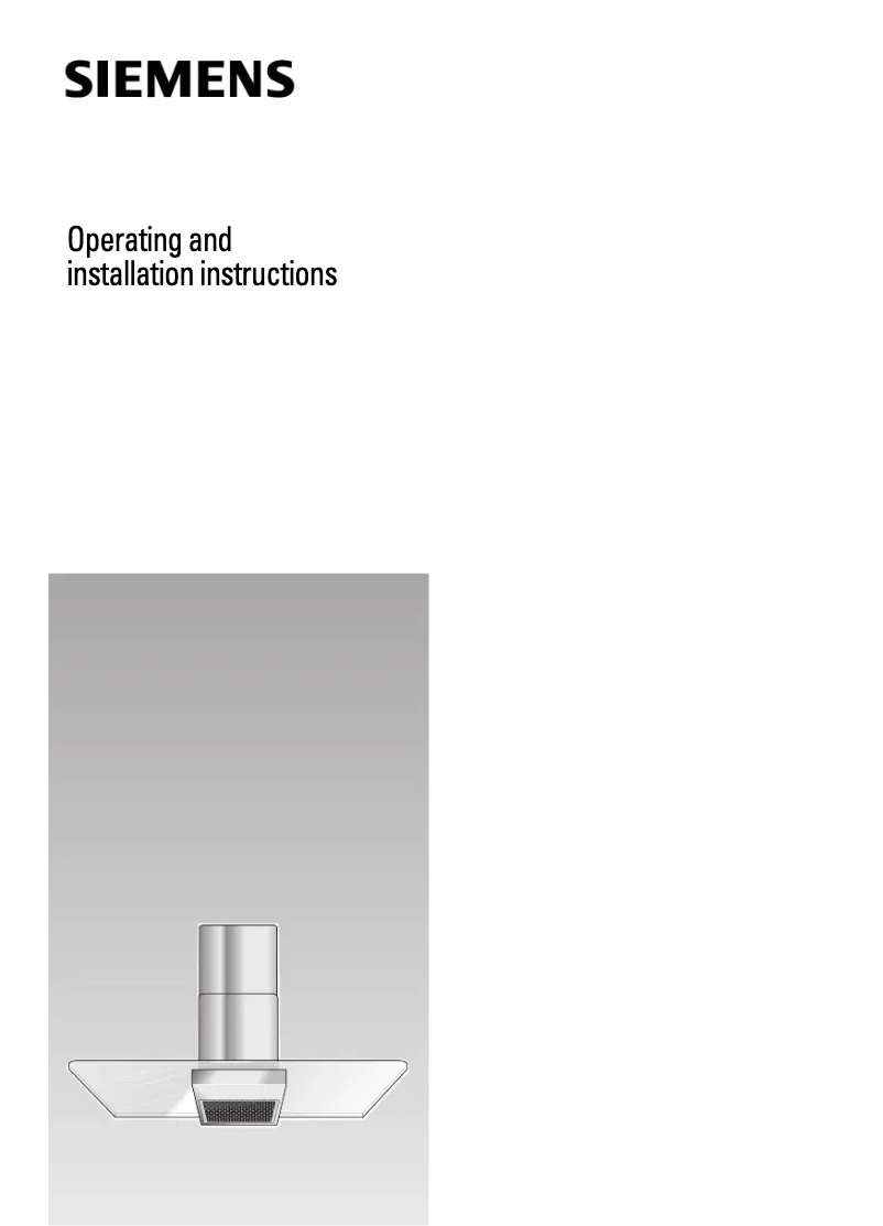 Página nº 1 - Manual de usuario Siemens LC655GA30B