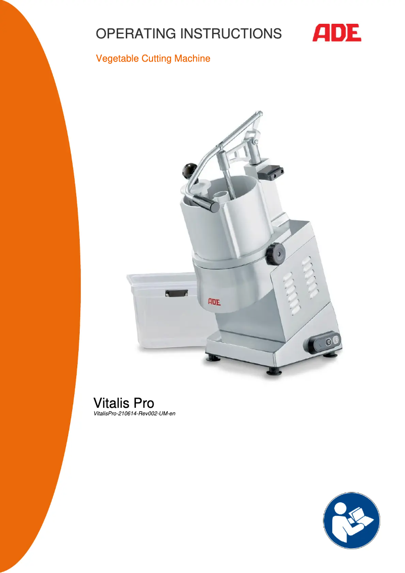 Imagen de la primera página del manual del dispositivo VitalisPro-210614