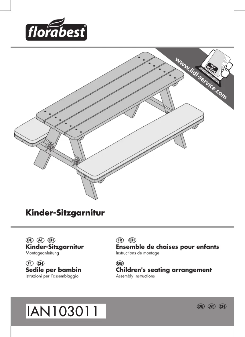 Página nº 1 - Manual de usuario Florabest IAN 309884