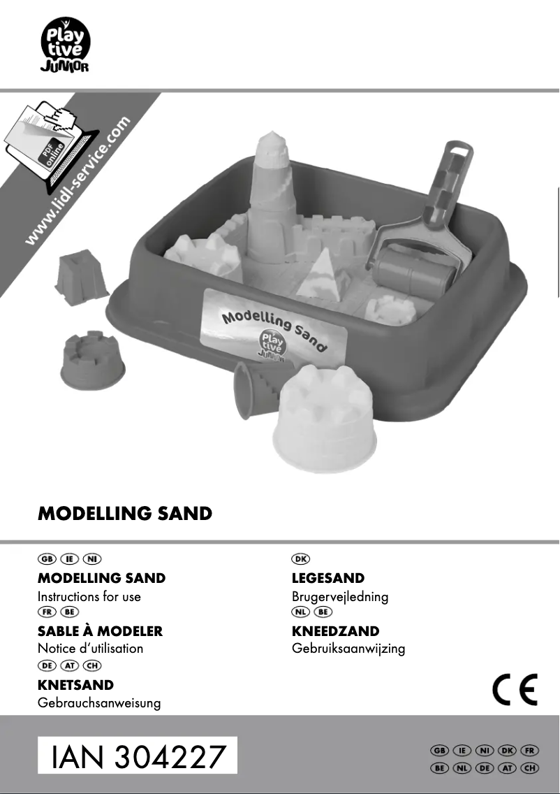 Imagen de la primera página del manual del dispositivo IAN 304227