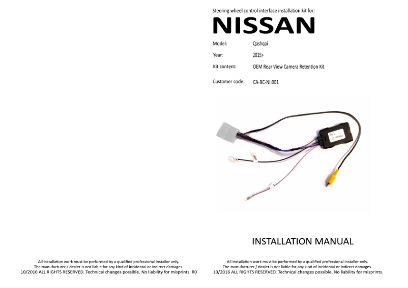 Imagen de la primera página del manual del dispositivo CA-BC-NI.001