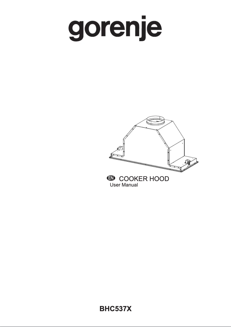 Imagen de la primera página del manual del dispositivo BHC537X