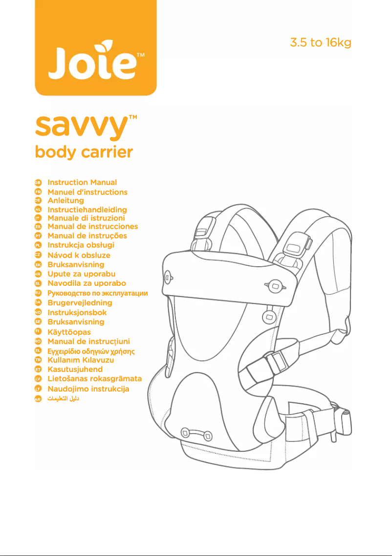 Imagen de la primera página del manual del dispositivo Savvy