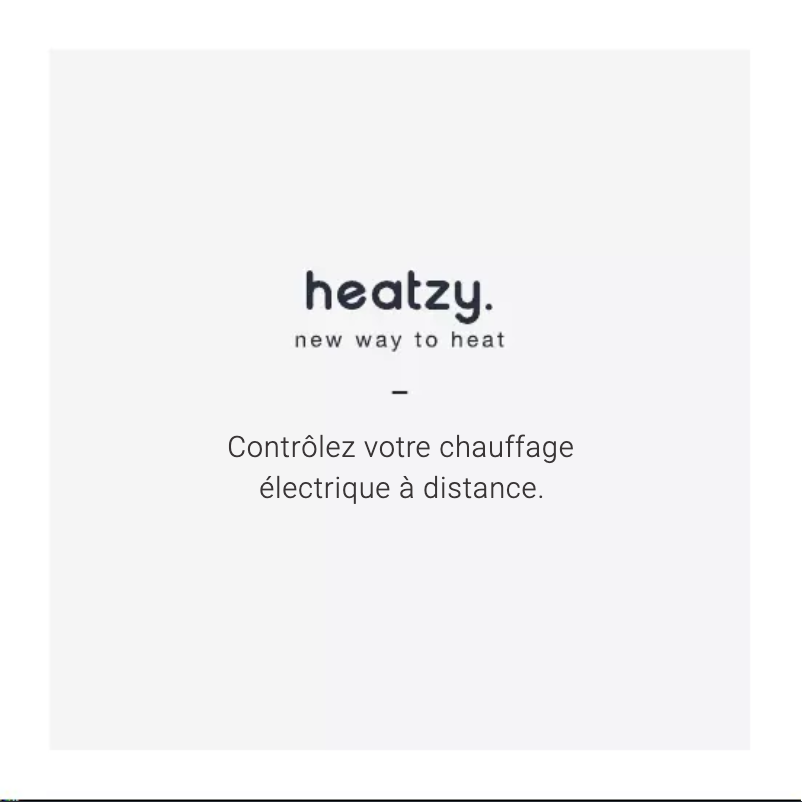 Página 1 del manual Manual de usuario Heatzy Pilote