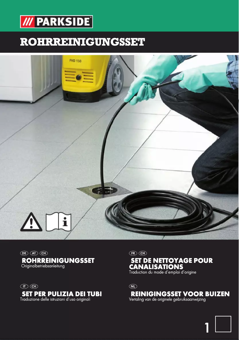 Página 1 del manual Manual de usuario Parkside IAN 55992