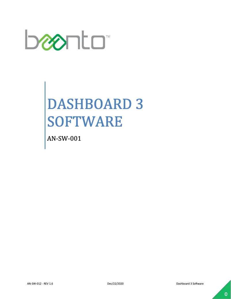 Página nº 1 - Manual de usuario NEC Dashboard 3