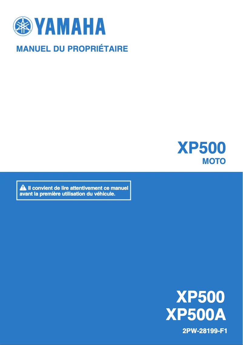 Página 1 del manual Manual de usuario Yamaha TMAX (2016)