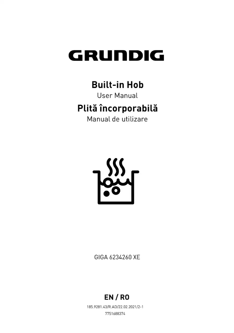 Página nº 1 - Manual de usuario Grundig GIGA6234260XE