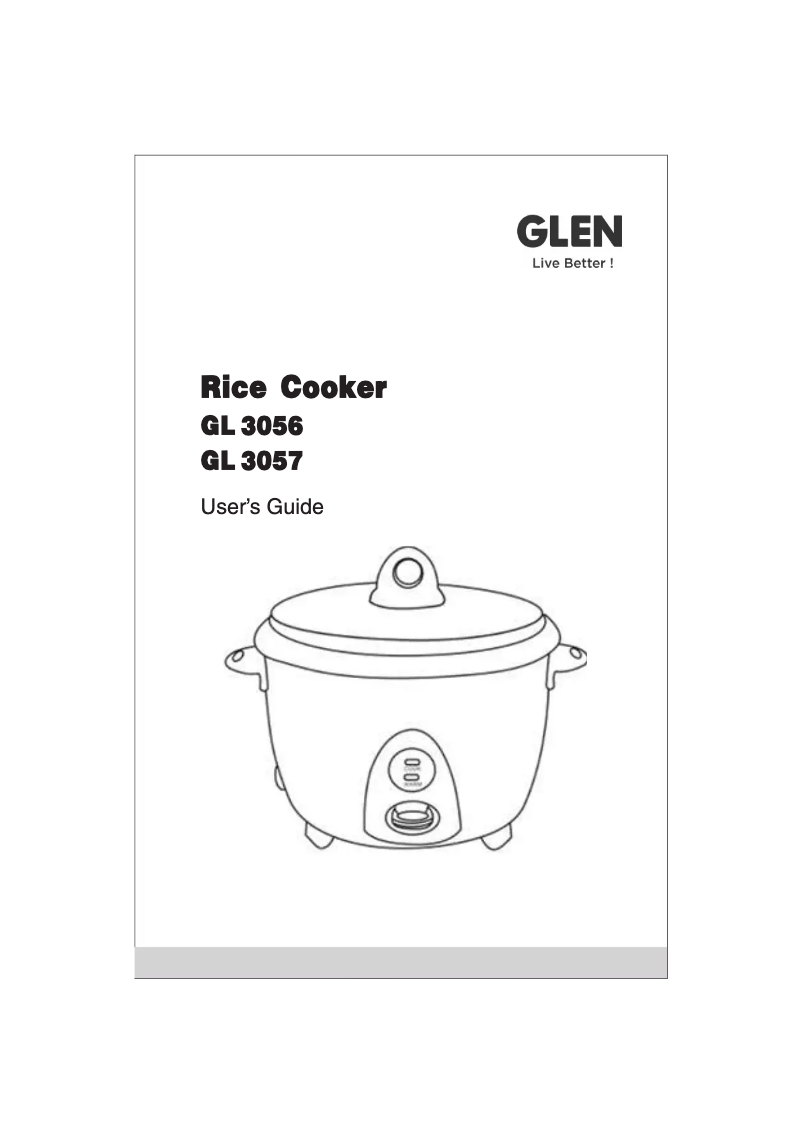 Imagen de la primera página del manual del dispositivo GL 3056