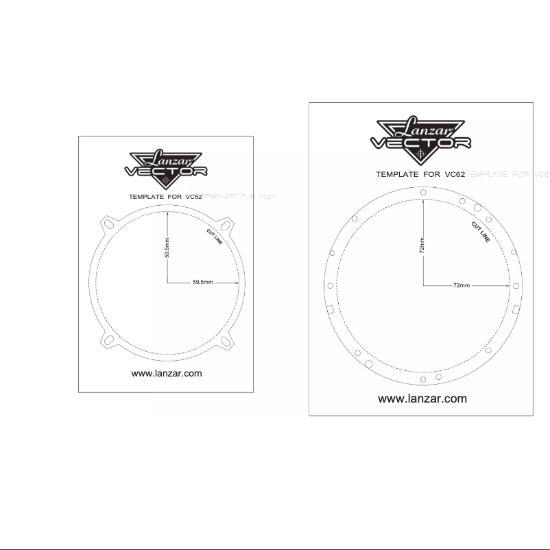 Página 1 del manual Manual de usuario Lanzar VC62