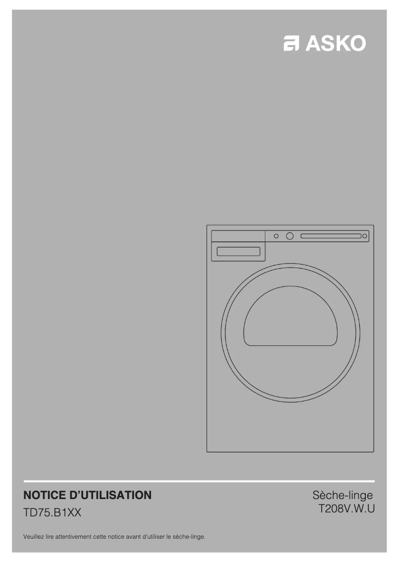 Imagen de la primera página del manual del dispositivo T208V.W.U