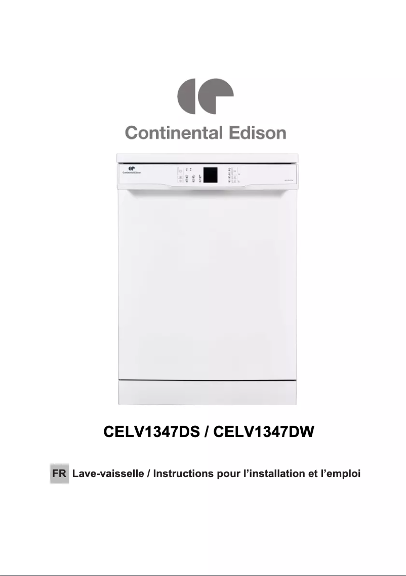 Imagen de la primera página del manual del dispositivo CELV1347DS