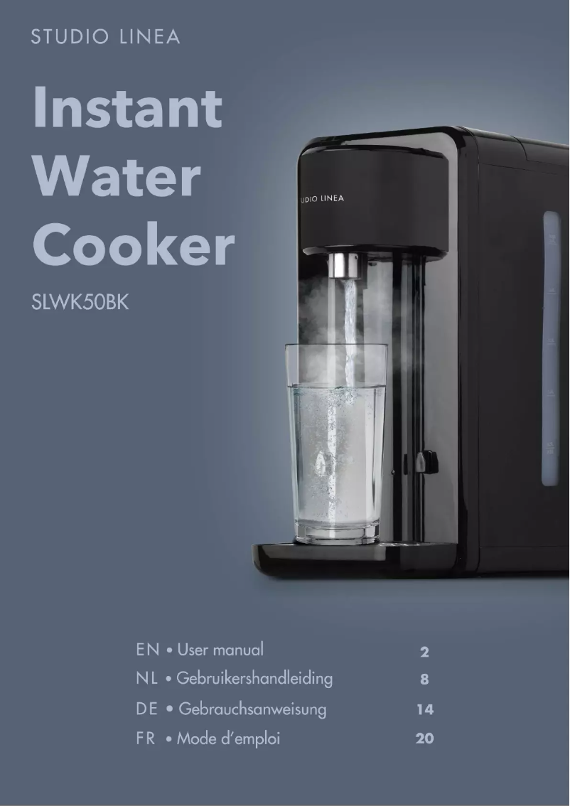 Imagen de la primera página del manual del dispositivo SLWK50BK