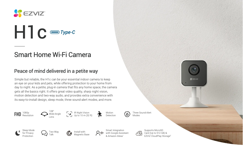 Imagen de la primera página del manual del dispositivo H1c