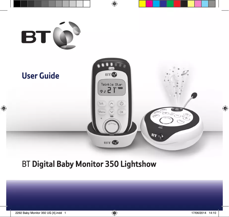 Página 1 del manual Manual de usuario British Telecom Digital Baby Monitor 350 Lightshow