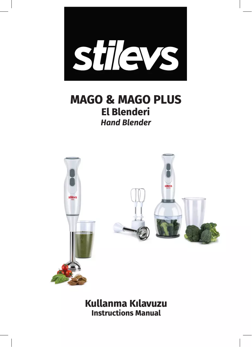 Imagen de la primera página del manual del dispositivo Mago Plus