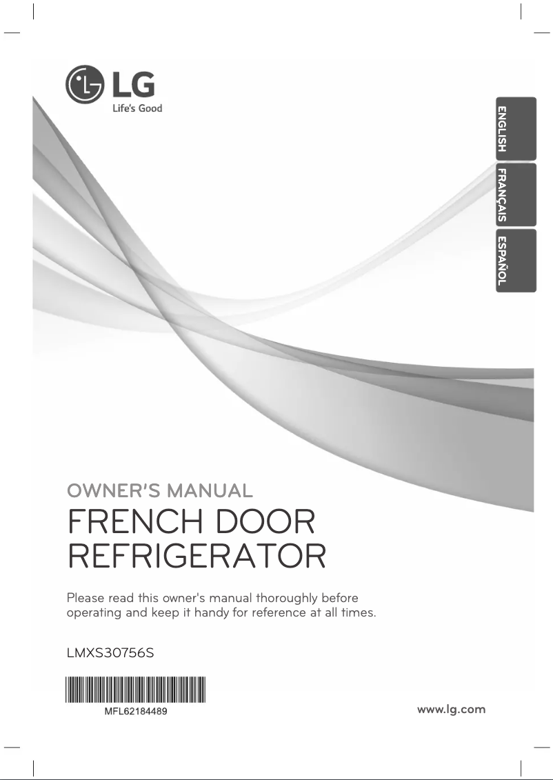 Página nº 1 - Manual de usuario LG LMXS30756S