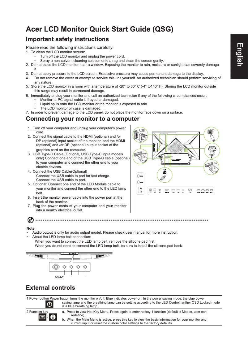 Imagen de la primera página del manual del dispositivo CG437K