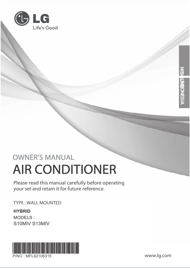 Página 1 del manual Manual de usuario LG SN10MIV