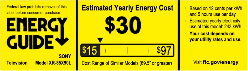 Imagen de la primera página del manual del dispositivo XR-85X90L