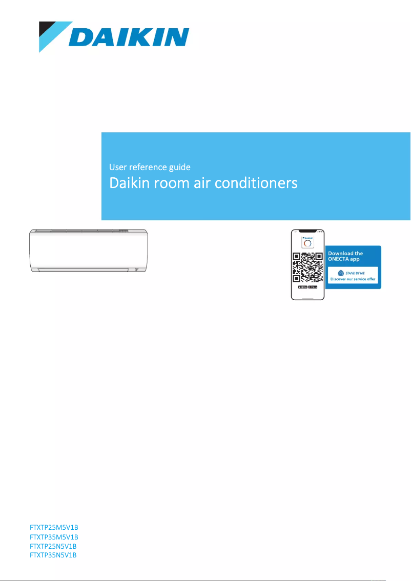 Página nº 1 - Manual de usuario Daikin FTXTP35N5V1B