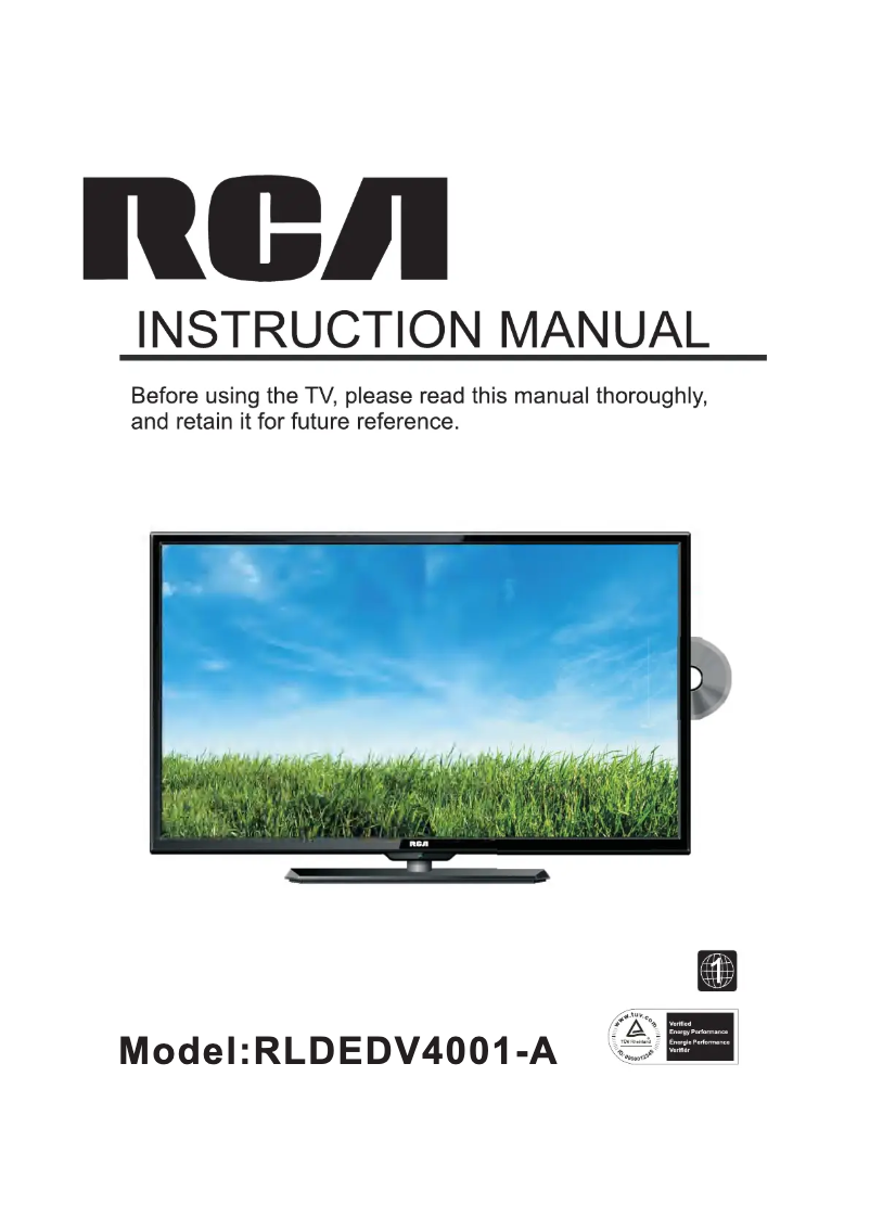 Imagen de la primera página del manual del dispositivo RLDEDV4001