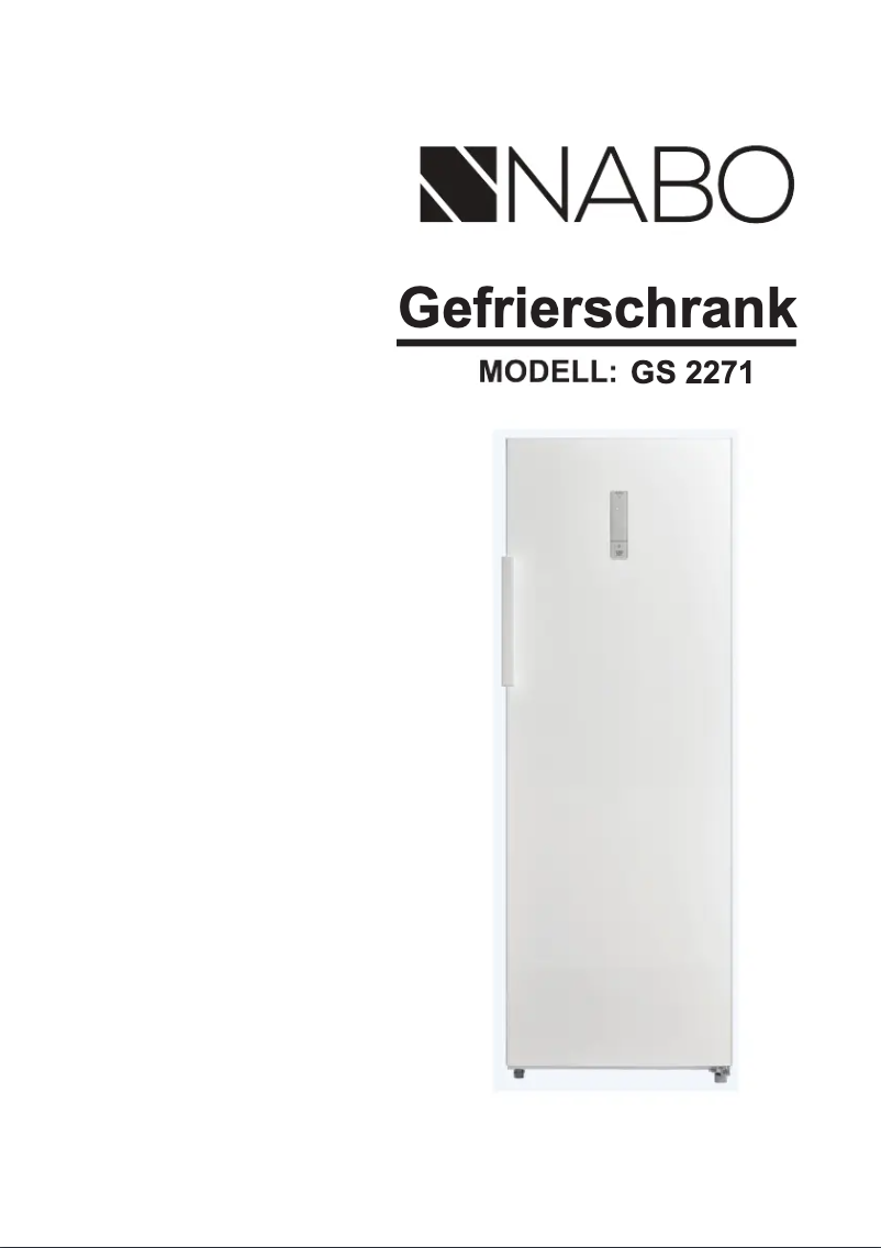 Imagen de la primera página del manual del dispositivo GS 2271