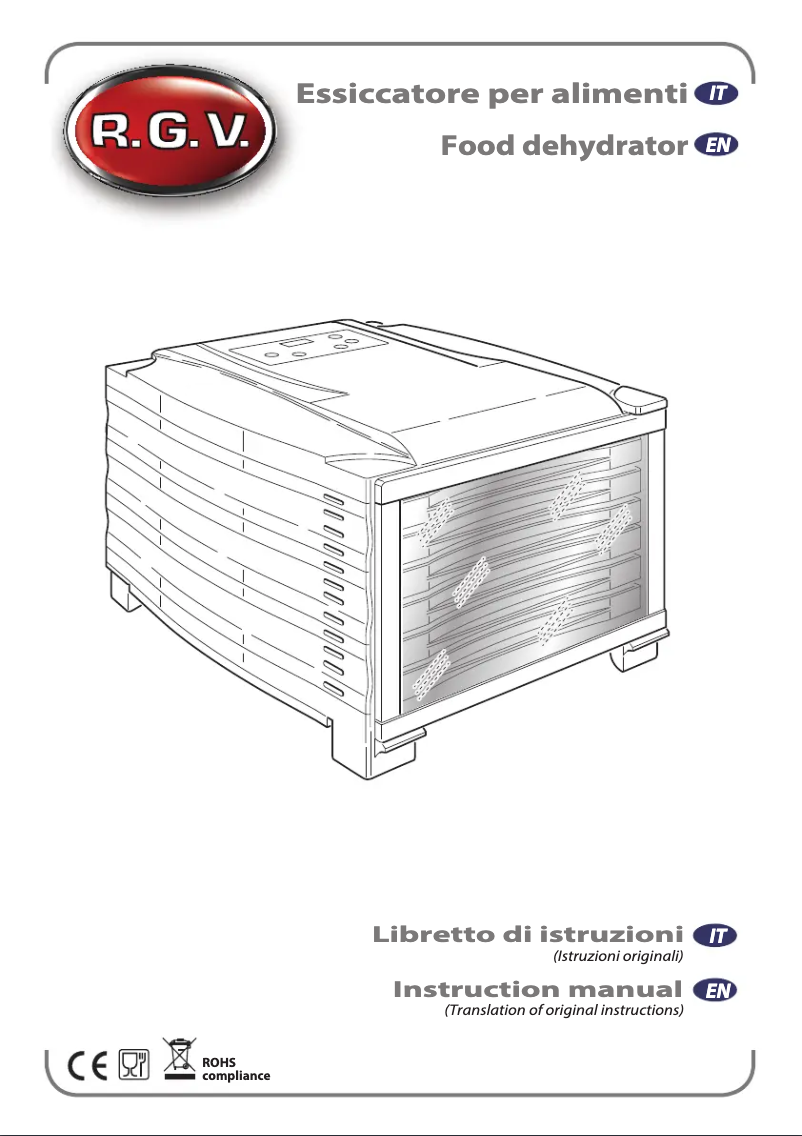 Imagen de la primera página del manual del dispositivo Digital Dried